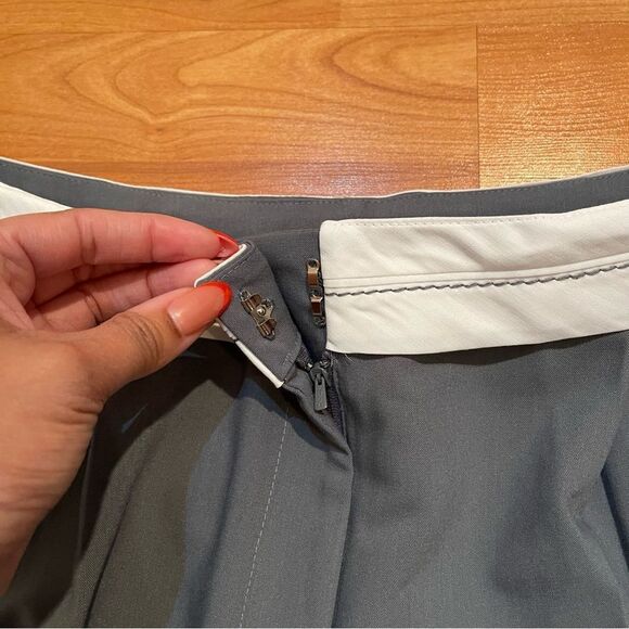 Source Unknown Reversed Waistband Trousers in Piombo Size Large - Picture 8 of 12